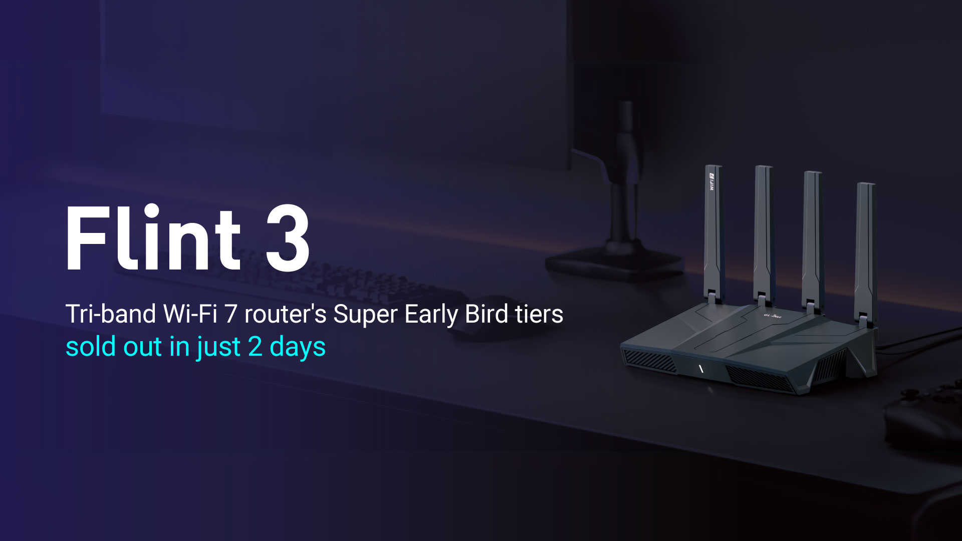 Flint 3 Early Bird Tiers sold out in just 30 minutes