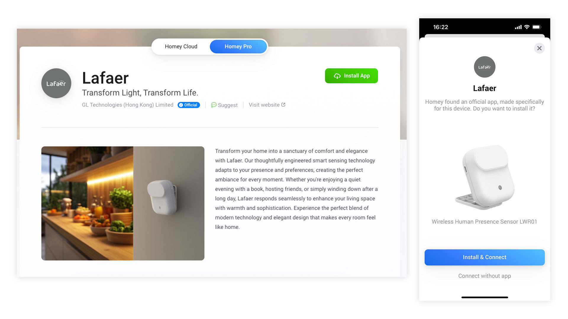Homey App