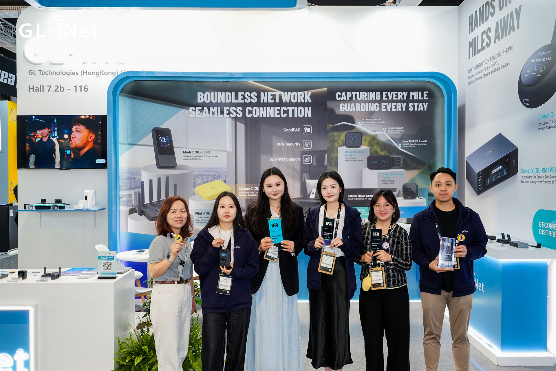 GL.iNet booth at IFA 2026