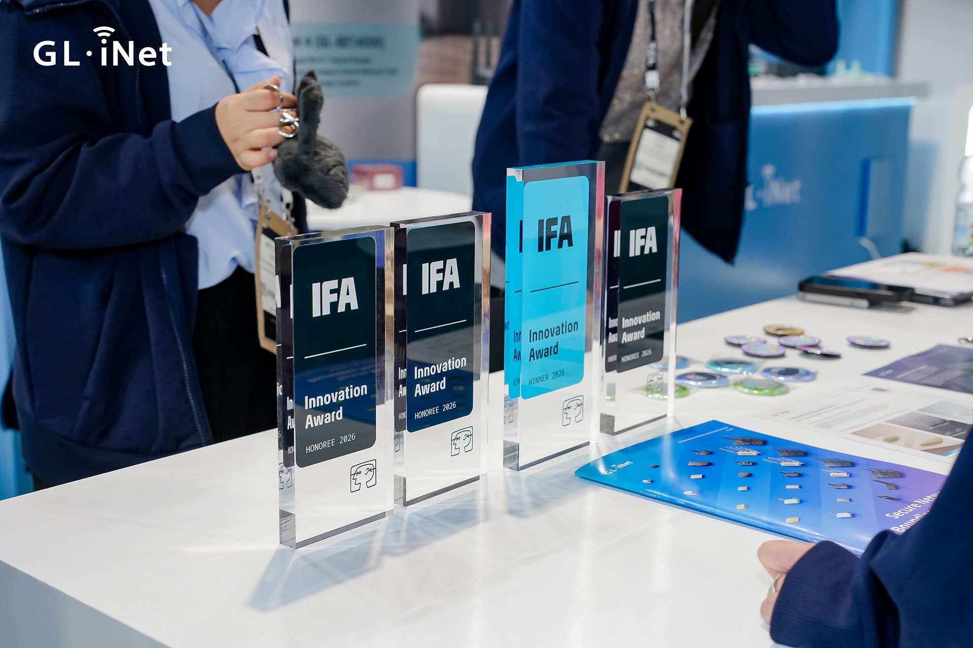 GL.iNet products with four IFA 2026 Innovation Awards
