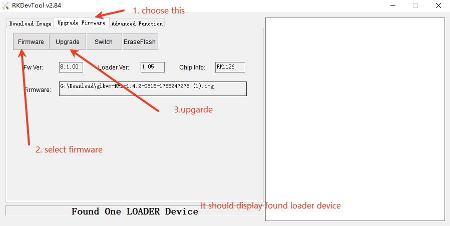 rkdevtool panel