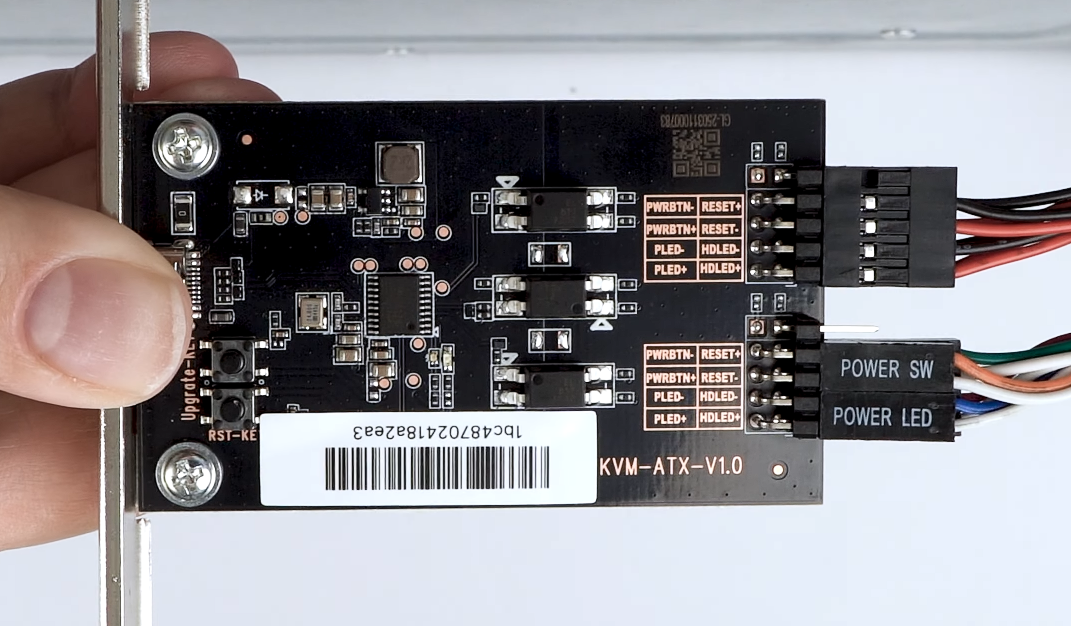 atx board connected