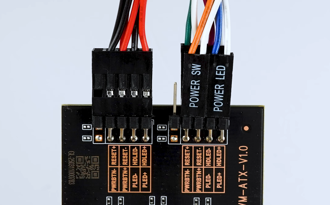 atx board connected
