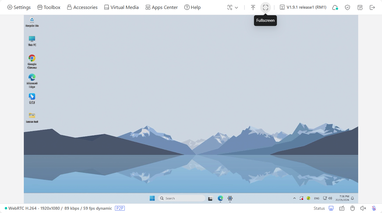 fullscreen