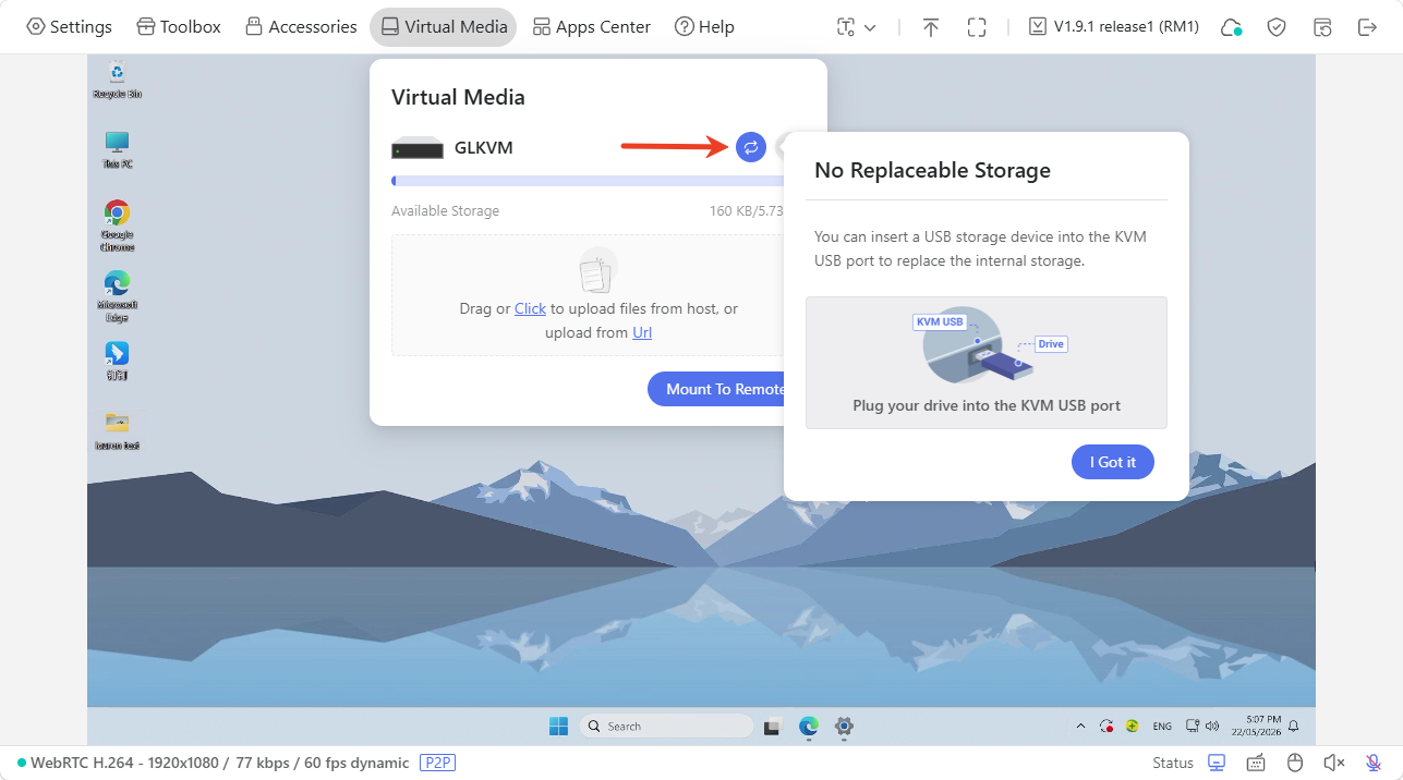 replace storage drive