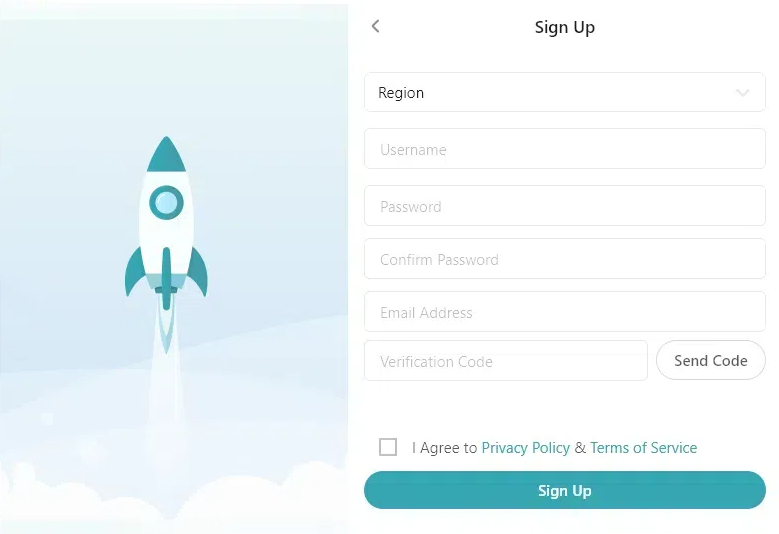 sign up