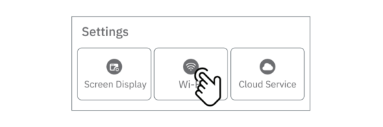 Connect via wifi
