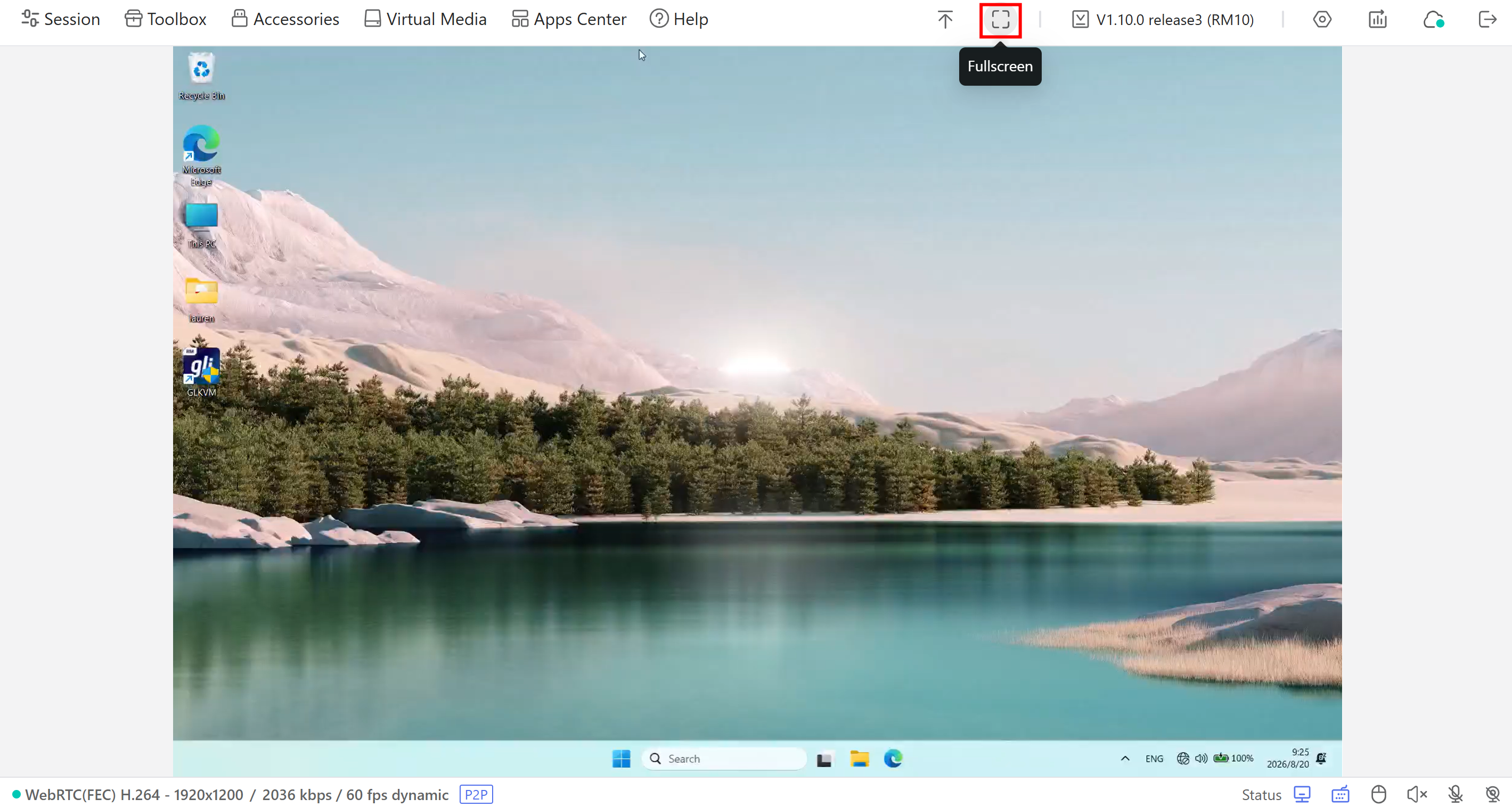 fullscreen