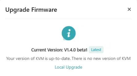 firmware upgrade