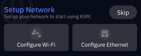 setup network