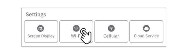 Connect via wifi