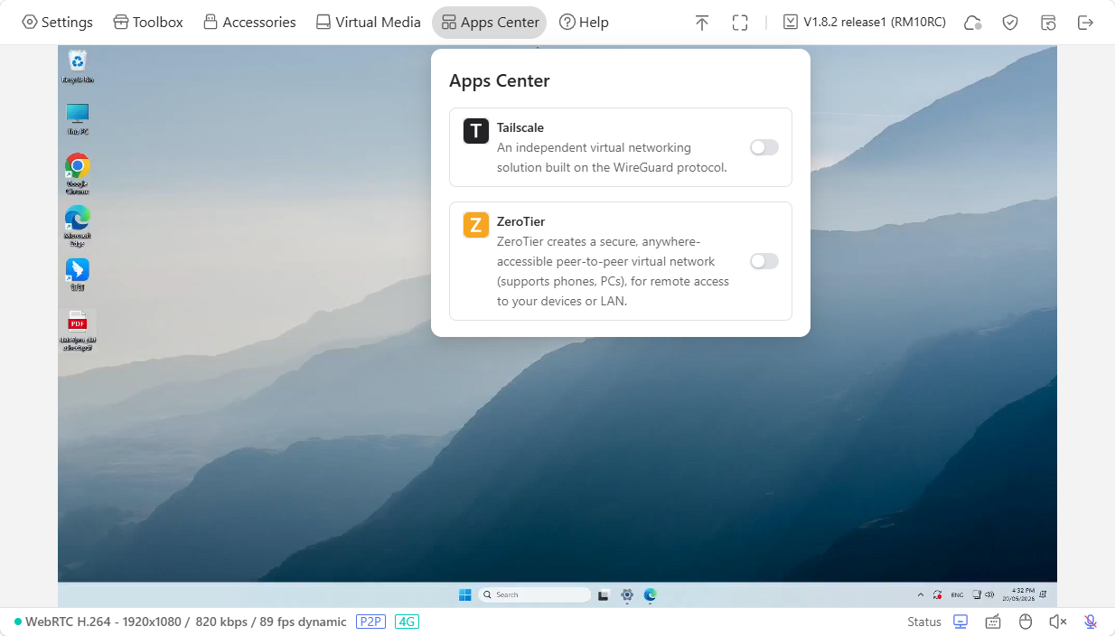 apps center