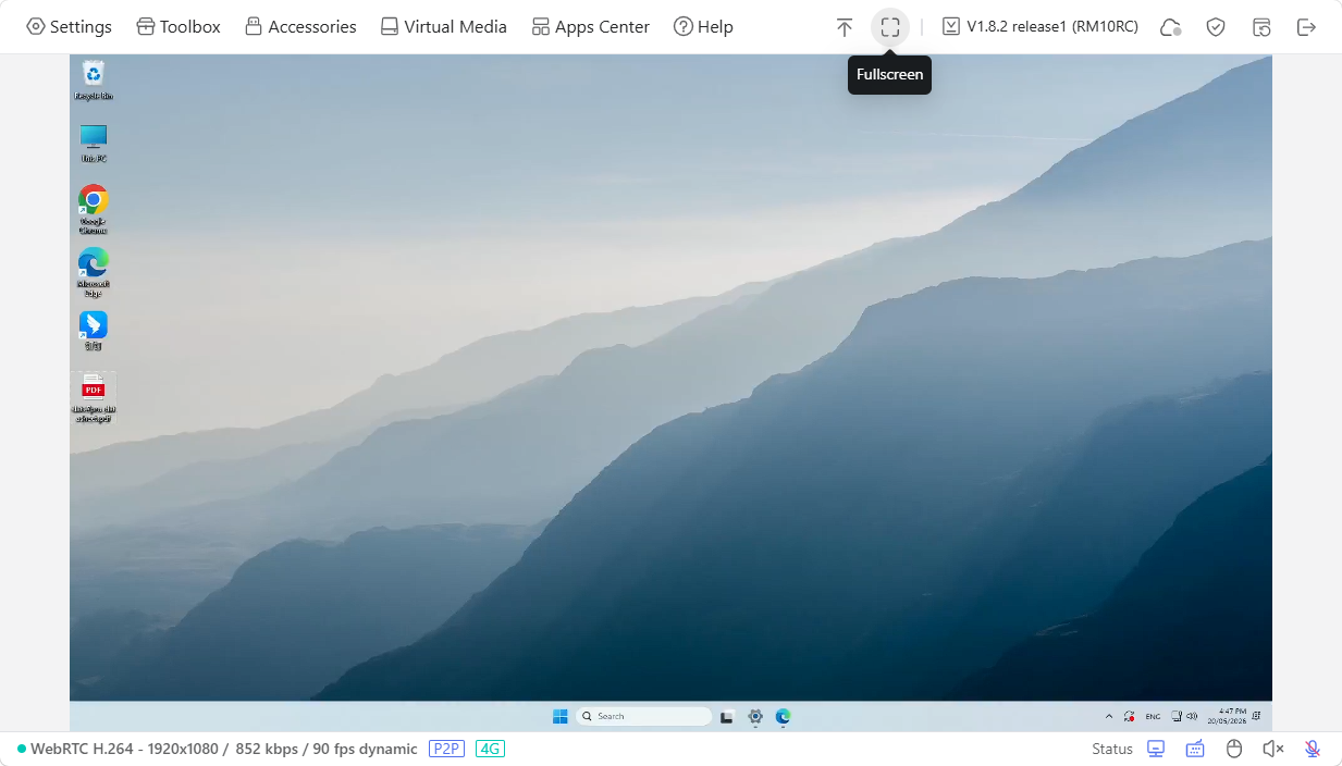 fullscreen