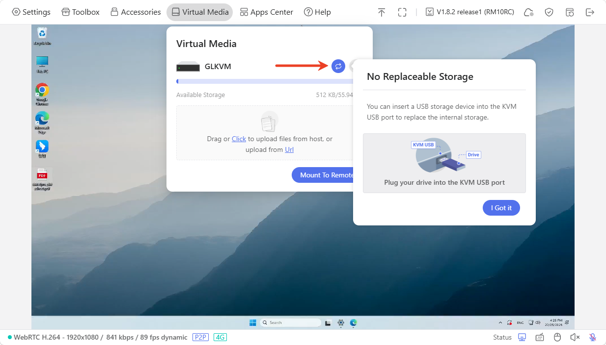 replace storage drive