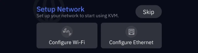 setup network