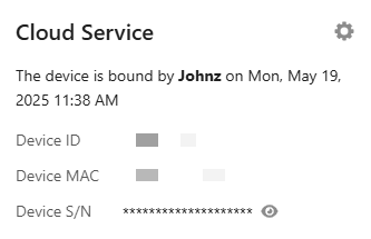 cloud service