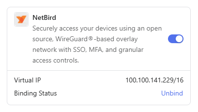 netbird enabled