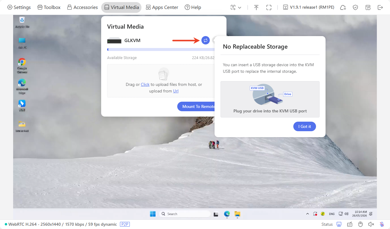 replace storage drive