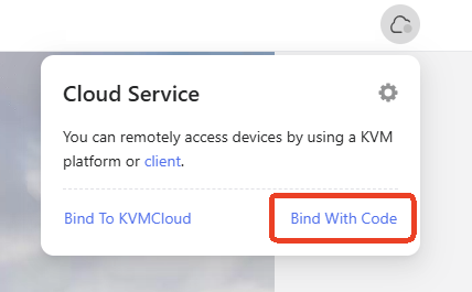 bind with code 1