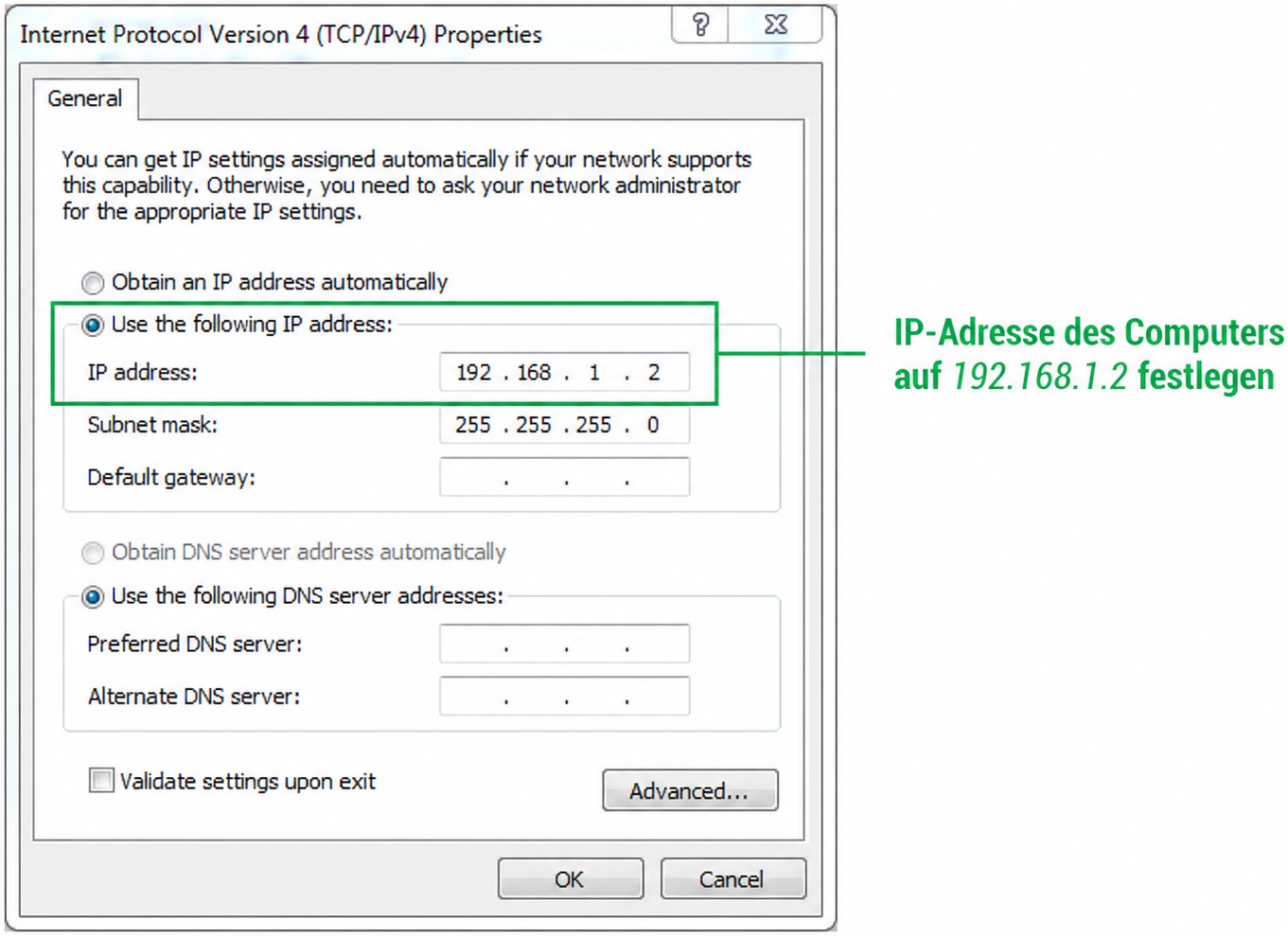 ipv4 properties
