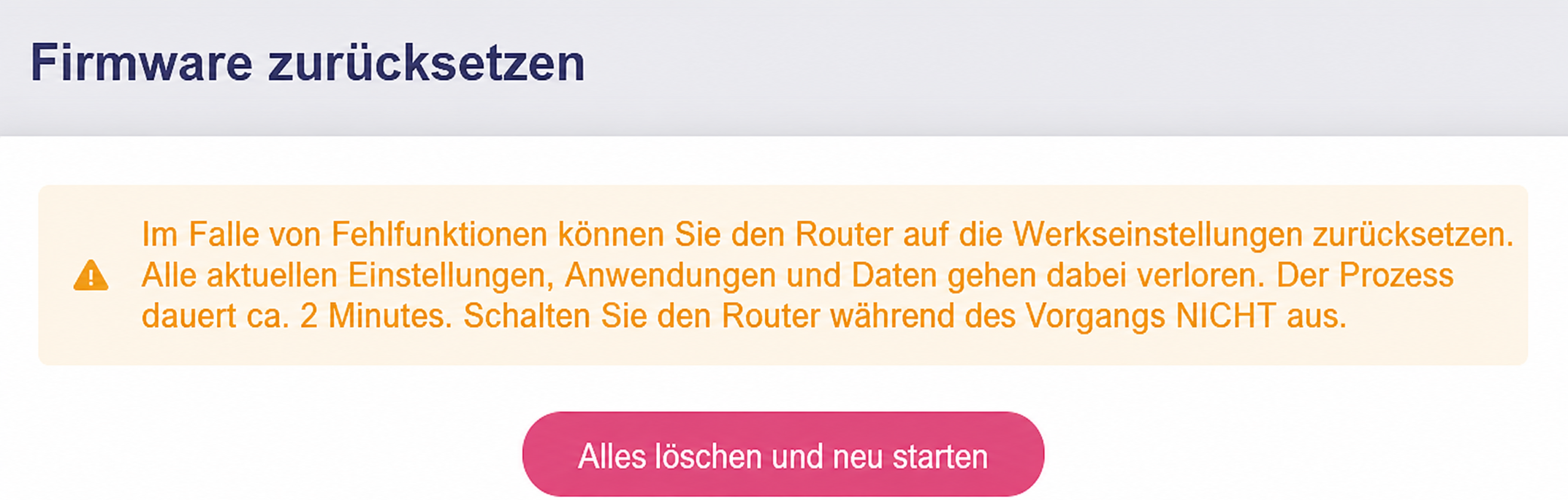 glinet reset firmware
