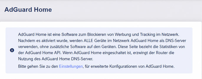 adguard home started