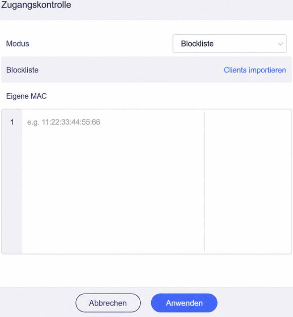 create blocklist