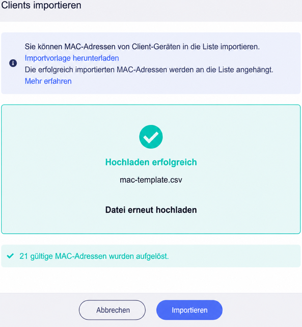 upload successful