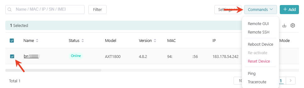 device actions2