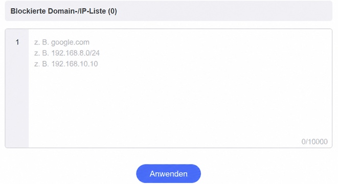 domain ip list