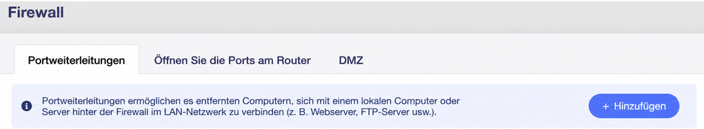 firewall page