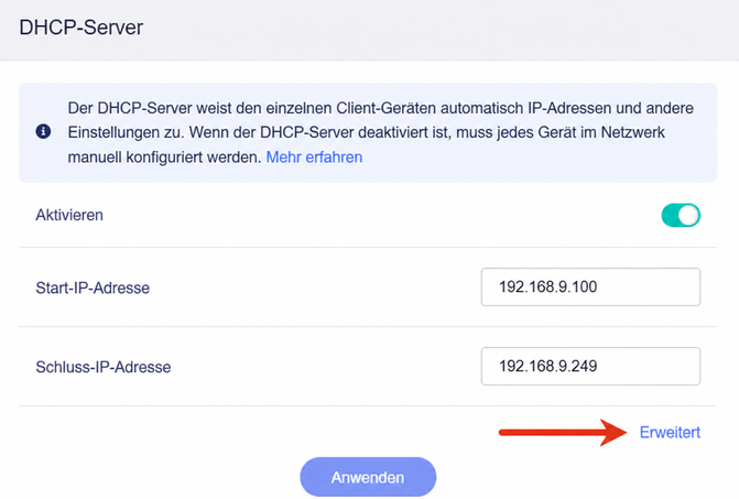 dhcp advanced 1