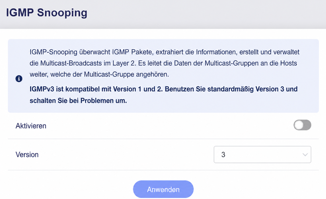 IGMP Snooping