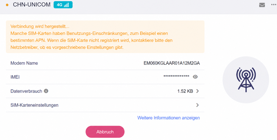 single sim connecting