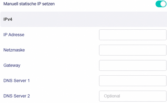 set static ip