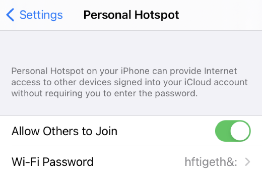 ios allow others to join