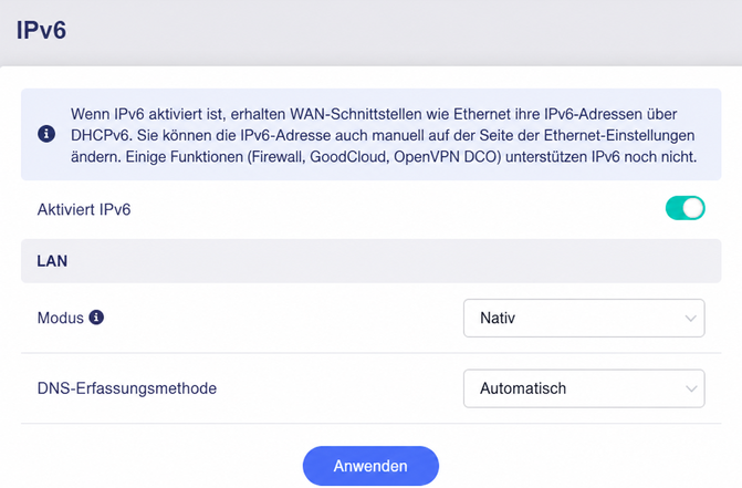ipv6 enabled
