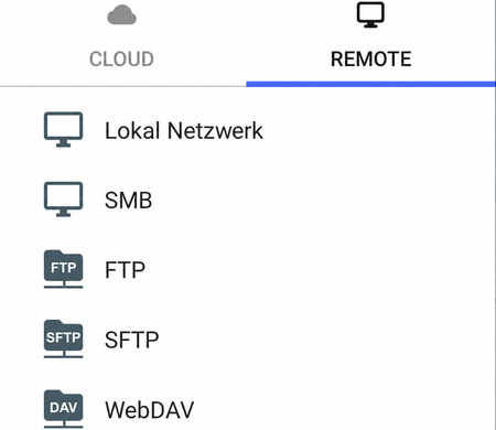 cx file explorer home page