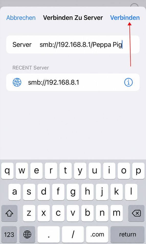 ios files set up SMB