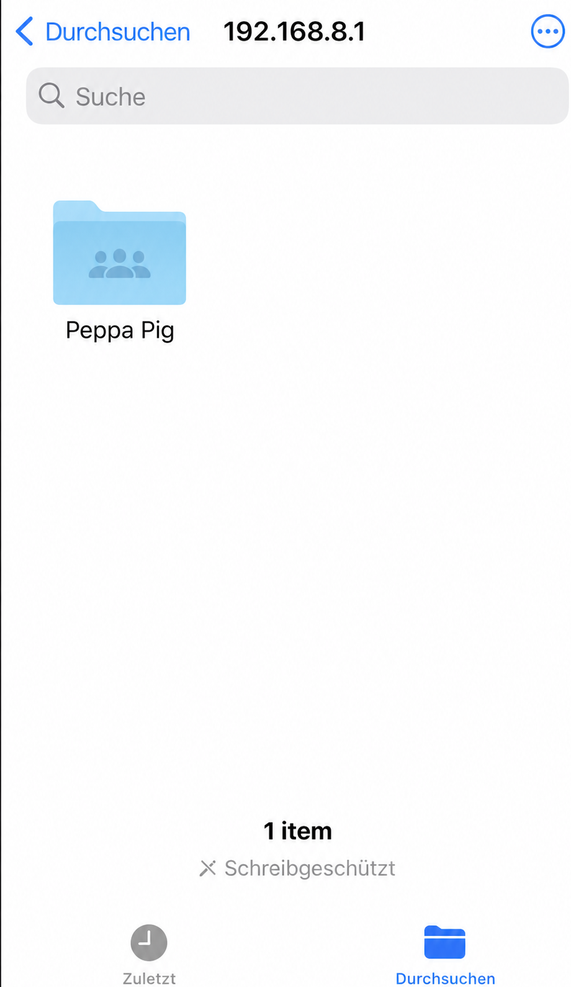 ios files set up SMB