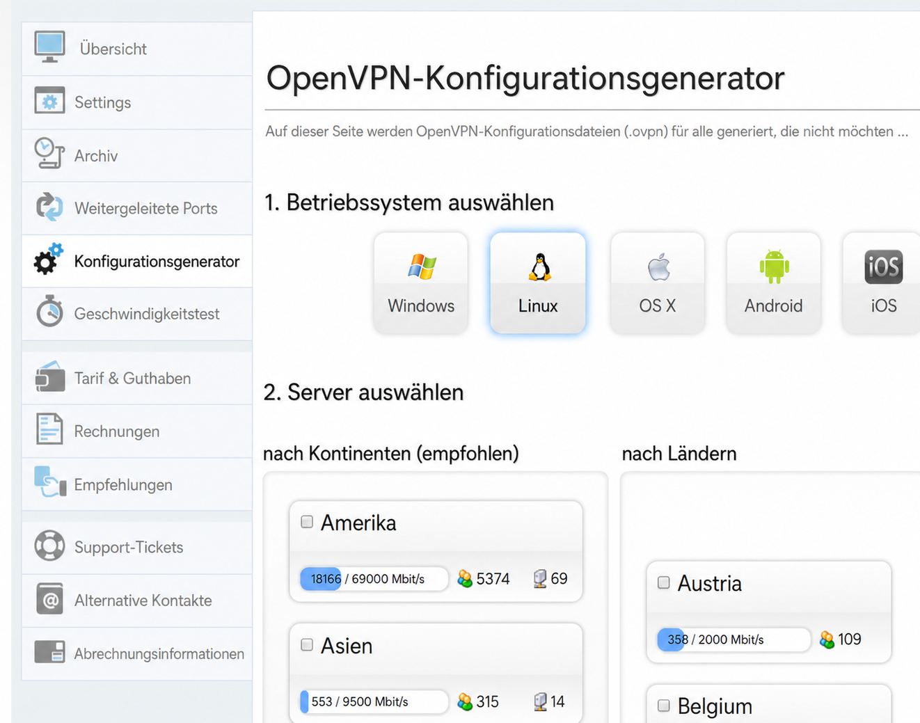 openvpn config generator