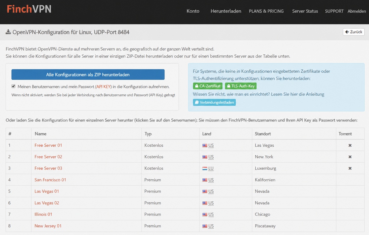 finchvpn