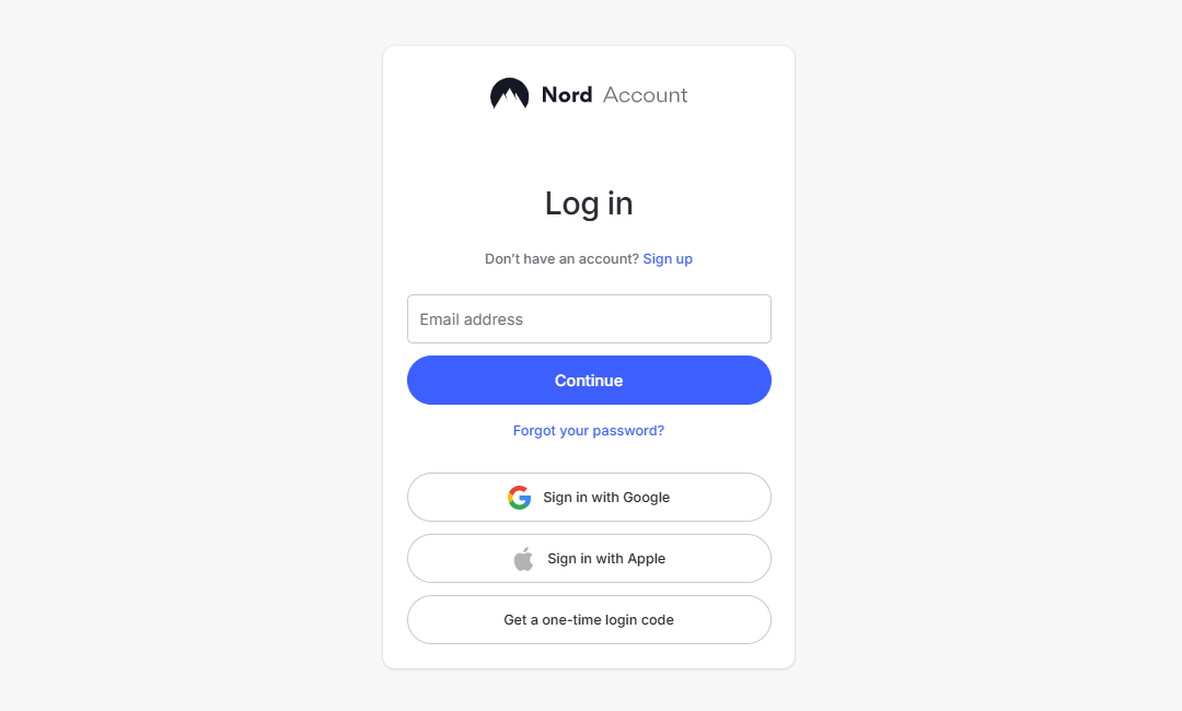nord login
