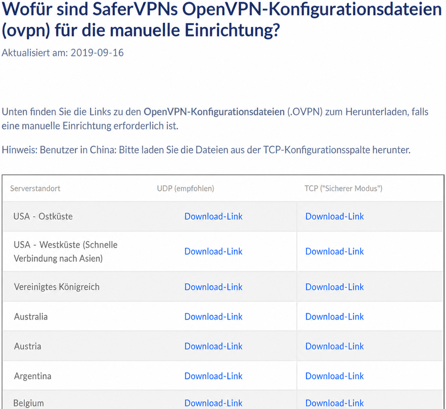 safervpn openvpn config