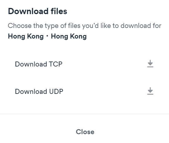 surfshark tcp udp