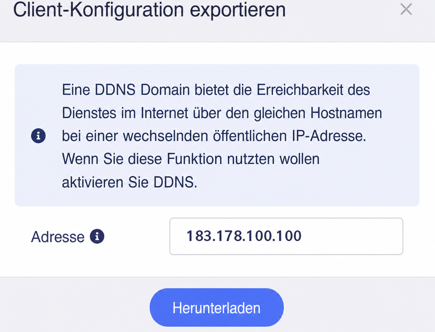 openvpn export config