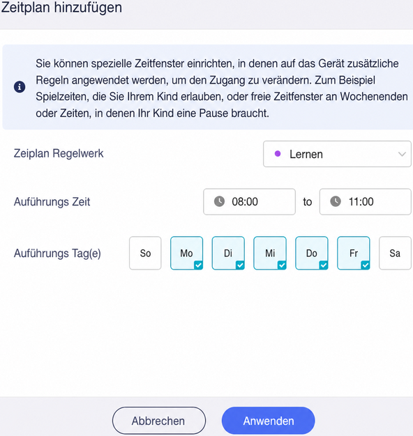 add schedule learning