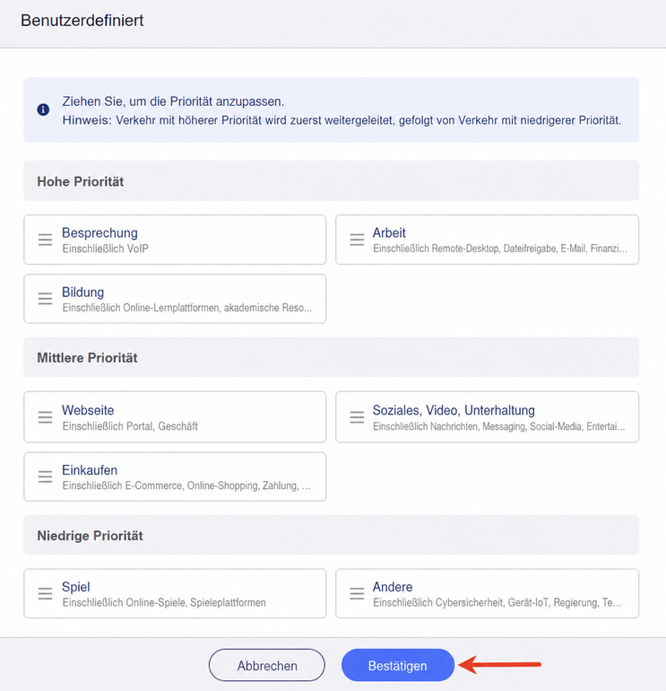 customize priority3