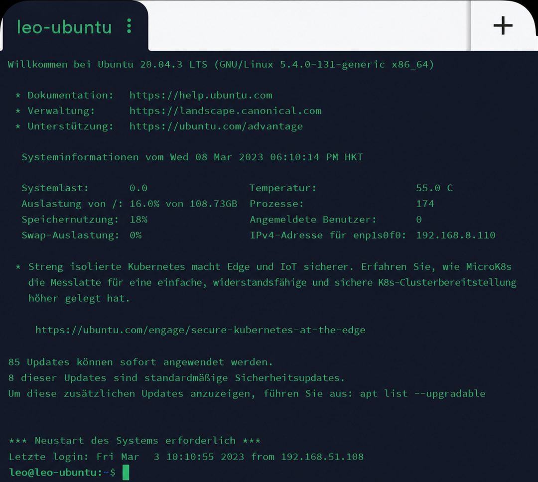 tailscale access ubuntu
