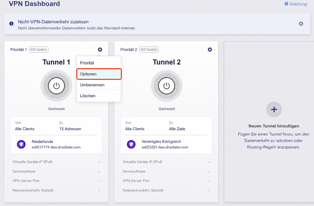 tunnel options1